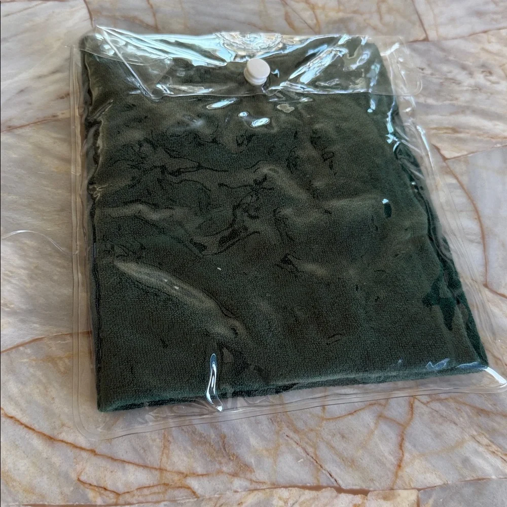 Green Terry Bath‎ Pillow